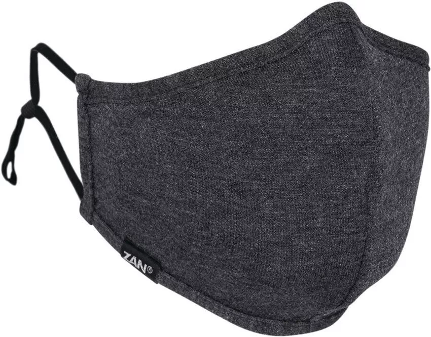 Zan Headgear Adjustable Face Mask Gray ZHFMA287