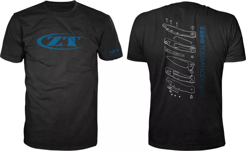 Zero Tolerance Exploded View T-Shirt Med ZT2021M