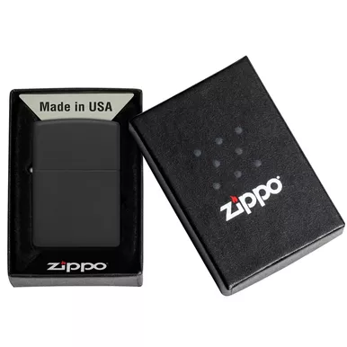 Zippo Black Matte Classic Windproof Lighter