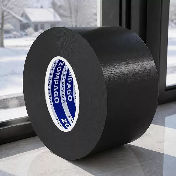 ZOMPAGO Self-Adhesive Weather Stripping Tape – Door and Window Seal Strips