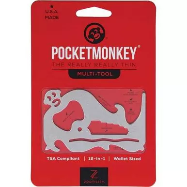 Zootility Pocket Monkey Basic Multitool TSA Compliant